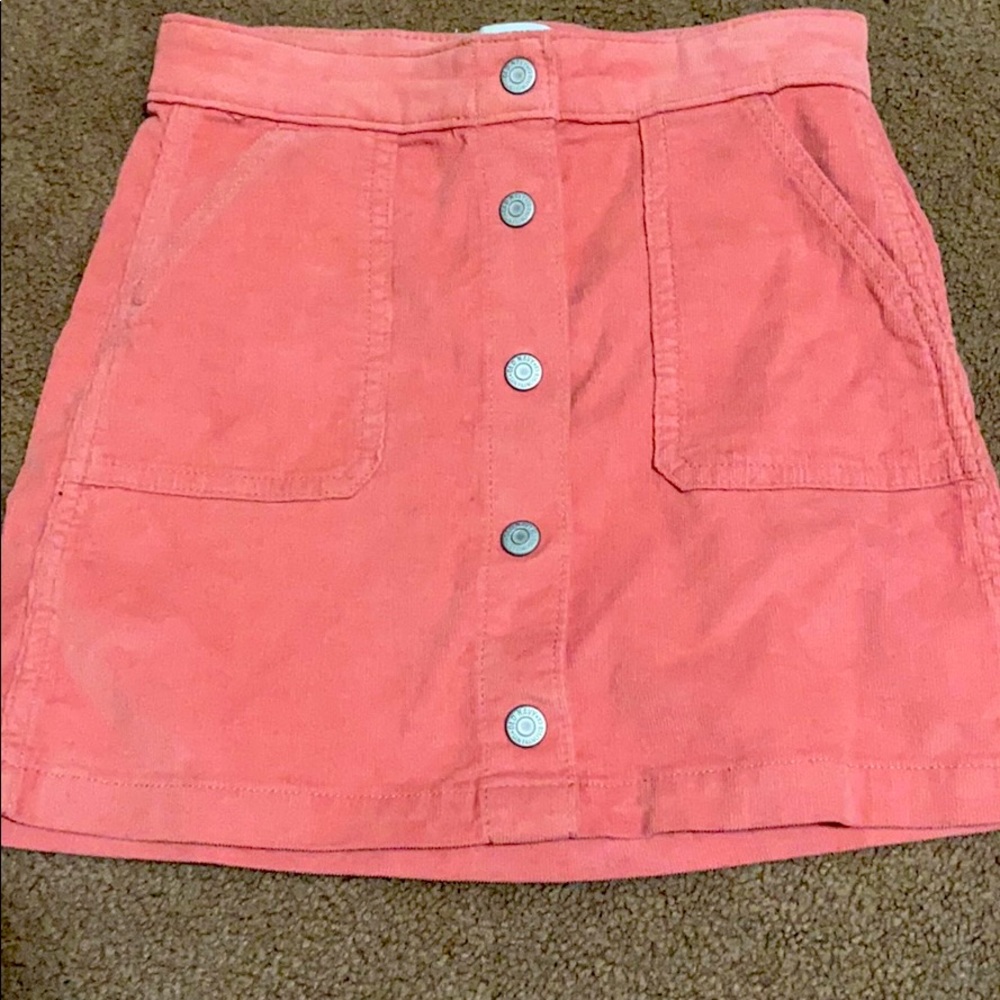 This is nice pink skirt was only worn once